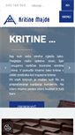 Mobile Screenshot of kritine-majde.si
