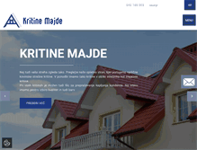 Tablet Screenshot of kritine-majde.si